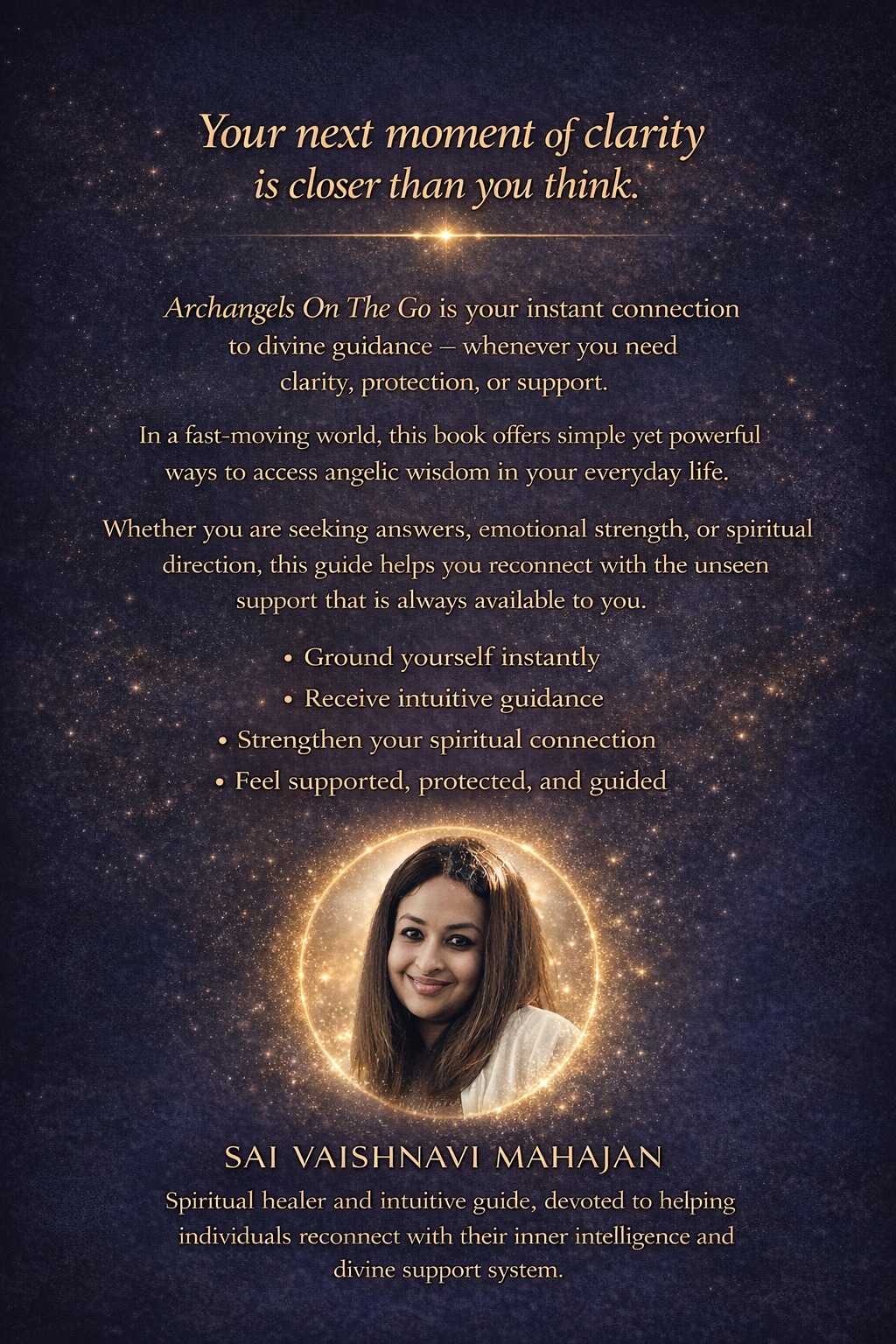 Archangels on the Go — Back Cover